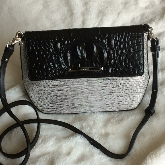 Brahmin Handbags - BRAHMIN TWO TONED CROSSBODY SHOULDER HANDBAG   NWT